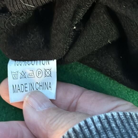 Adida Dog Pullover Hoodie Black Size Small - Picture 3 of 4